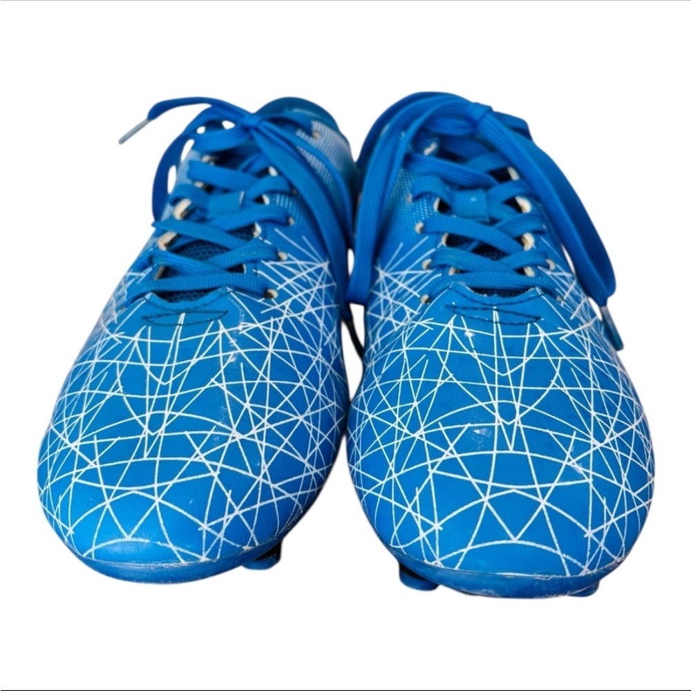 Blue & White Athletic Indoor & Outdoor Youth (Boy’s) Soccer Cleats Size Youth 8 - Picture 9 of 10